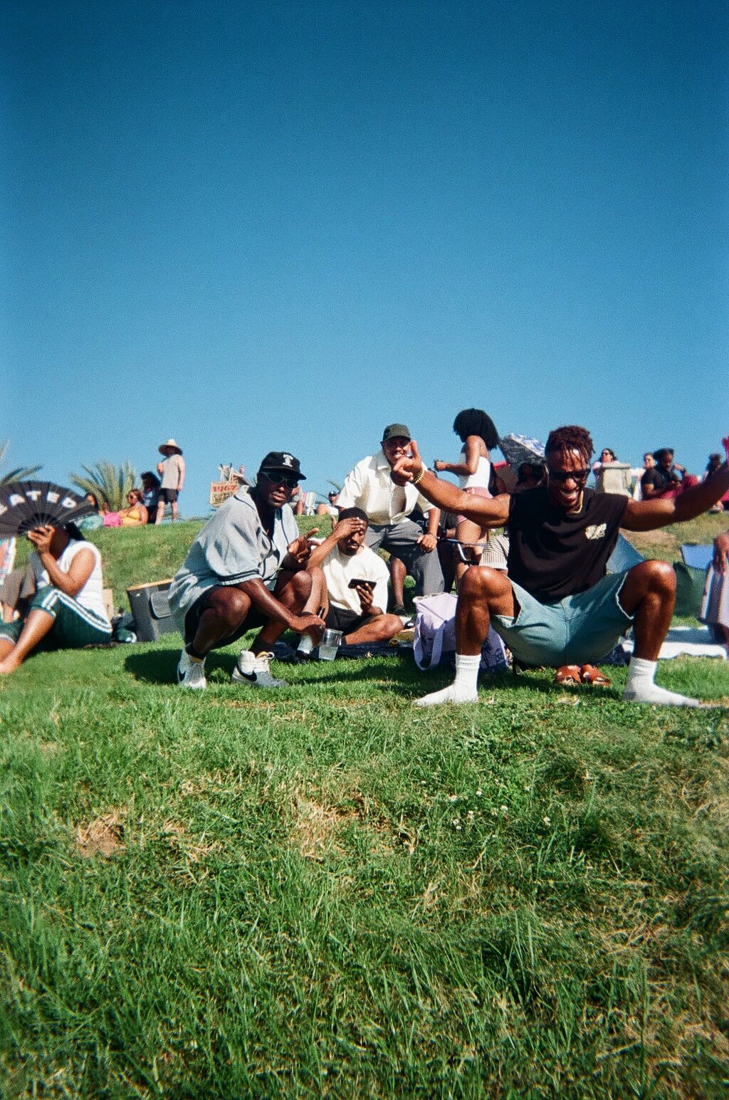 Sunset Sessions season finale on a disposable camera